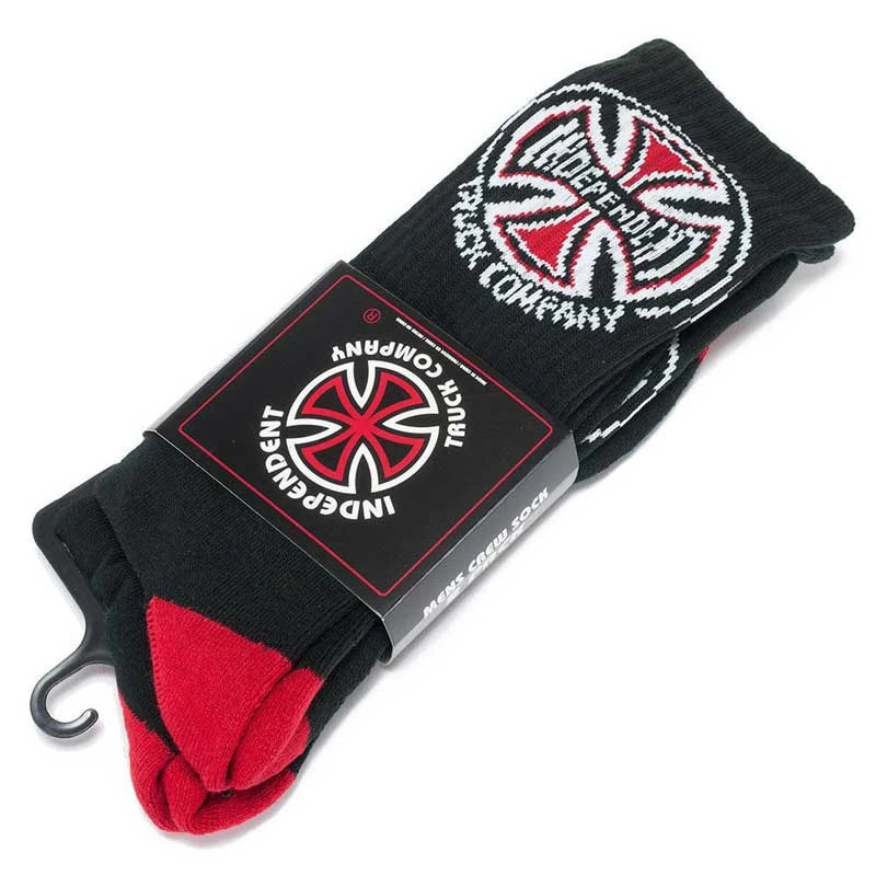 Calze Independent Truck Co Socks Black - 2 Pack 4 Calze Independent Truck Co Socks Black - 2 Pack - immagine 4