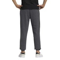 Tuta Adidas 3 Stripes Fleece Tapered Pant Dark Grey Heather -Negozio Di Pattini adidas 3 stripes fleece tapered pant dark grey heather 4