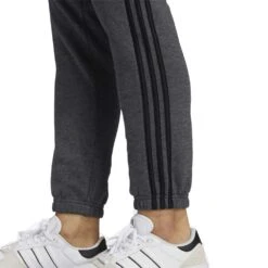 Tuta Adidas 3 Stripes Fleece Tapered Pant Dark Grey Heather -Negozio Di Pattini adidas 3 stripes fleece tapered pant dark grey heather 6
