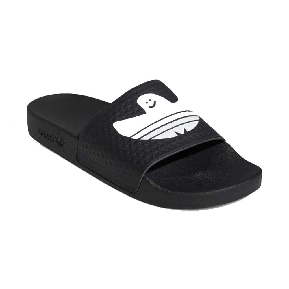 Ciabatte Adidas Slide Shmoofoil Gonz Black White 2 Ciabatte Adidas Slide Shmoofoil Gonz Black White - immagine 2