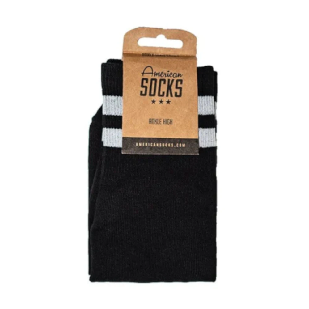 Calze American Socks Ankle High Back In Black 2 Calze American Socks Ankle High Back In Black - immagine 2