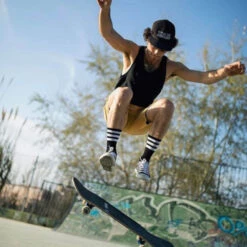 Calze American Socks Mid High Back In Black II -Negozio Di Pattini american socks mid high back in black ii 5