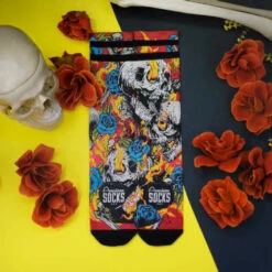 Calze American Socks Signature Fireball - Mid High -Negozio Di Pattini american socks signature fireball 3