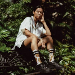 Calze American Socks Tiger King - Mid High -Negozio Di Pattini american socks tiger king mid high 3