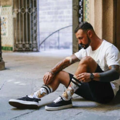 Calze American Socks Tiger King - Mid High -Negozio Di Pattini american socks tiger king mid high 4