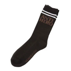 Calze Anti Hero If Found Sock Black Brown White