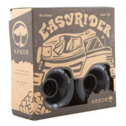 Ruote Arbor Easyrider Wheel Outlook Ghost Black 69MM -Negozio Di Pattini arbor easyrider wheel bogart ghost black 69 mm 4