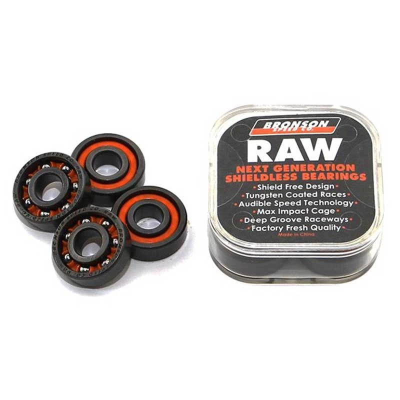 Cuscinetti Da Skate Bearing Raw Bronson Speed Co 2 Cuscinetti Da Skate Bearing Raw Bronson Speed Co - immagine 2