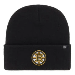 '47 BRAND Berretto 47 Brand Haymaker Boston Bruins Black