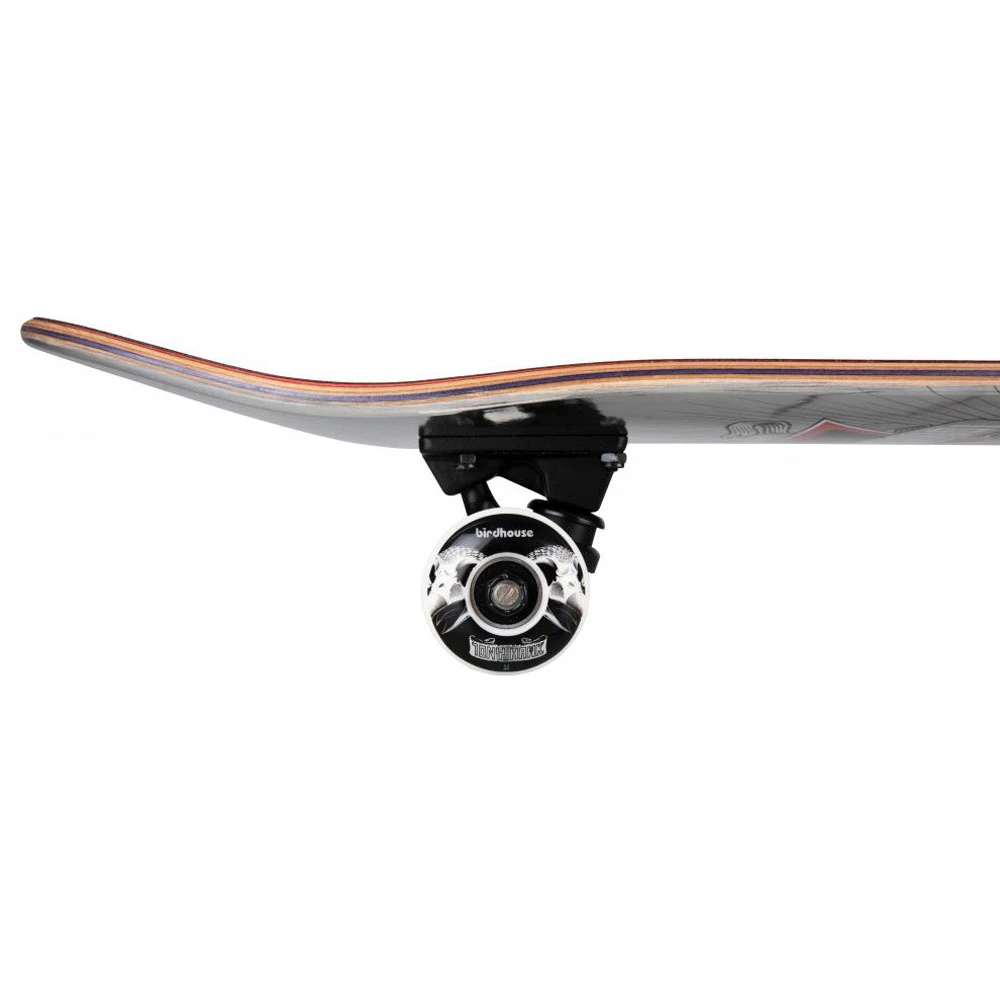 Skate Birdhouse Stage 3 Hawk Skull 2 Chrome Silver Foil 7.75'' - immagine 4