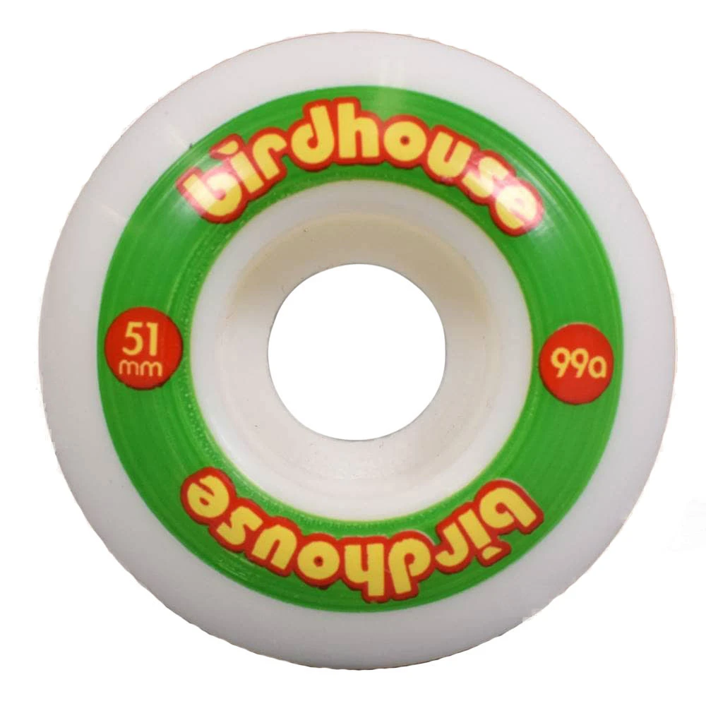 Ruote Da Skate Birdhouse Wheels Logo Rasta 51MM 1 Ruote Da Skate Birdhouse Wheels Logo Rasta 51MM