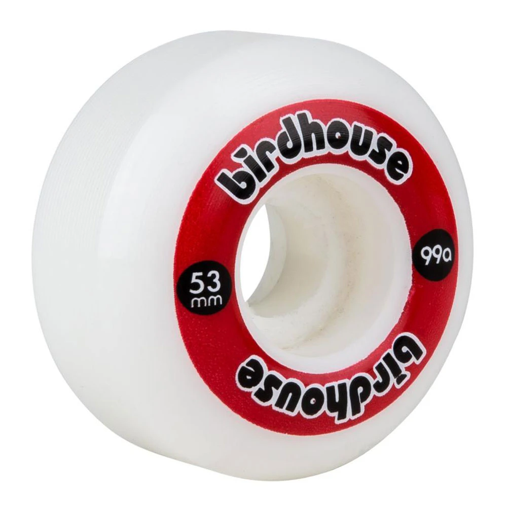 Ruote Da Skate Birdhouse Wheels Logo Red 53MM 2 Ruote Da Skate Birdhouse Wheels Logo Red 53MM - immagine 2