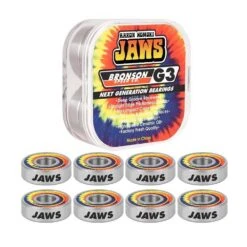 Cuscinetti Bronson Speed Co JAWS Homoki Pro Bearing G3 7 Cuscinetti Bronson Speed Co JAWS Homoki Pro Bearing G3 -Negozio Di Pattini bronson pro bearing g3 aaron jaws homoki 3