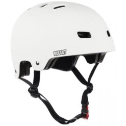 Casco Bullet Deluxe Skate Helmet T35 Matt White