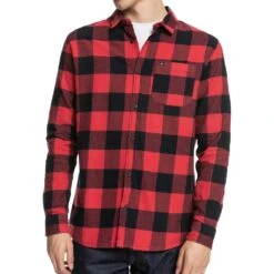 Camicia Quiksilver Motherfly American Red Motherfly
