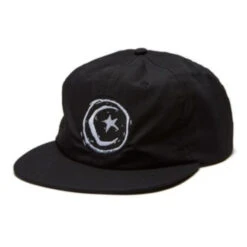 Cappellino Foundation Star & Moon Unstructured Patch Black