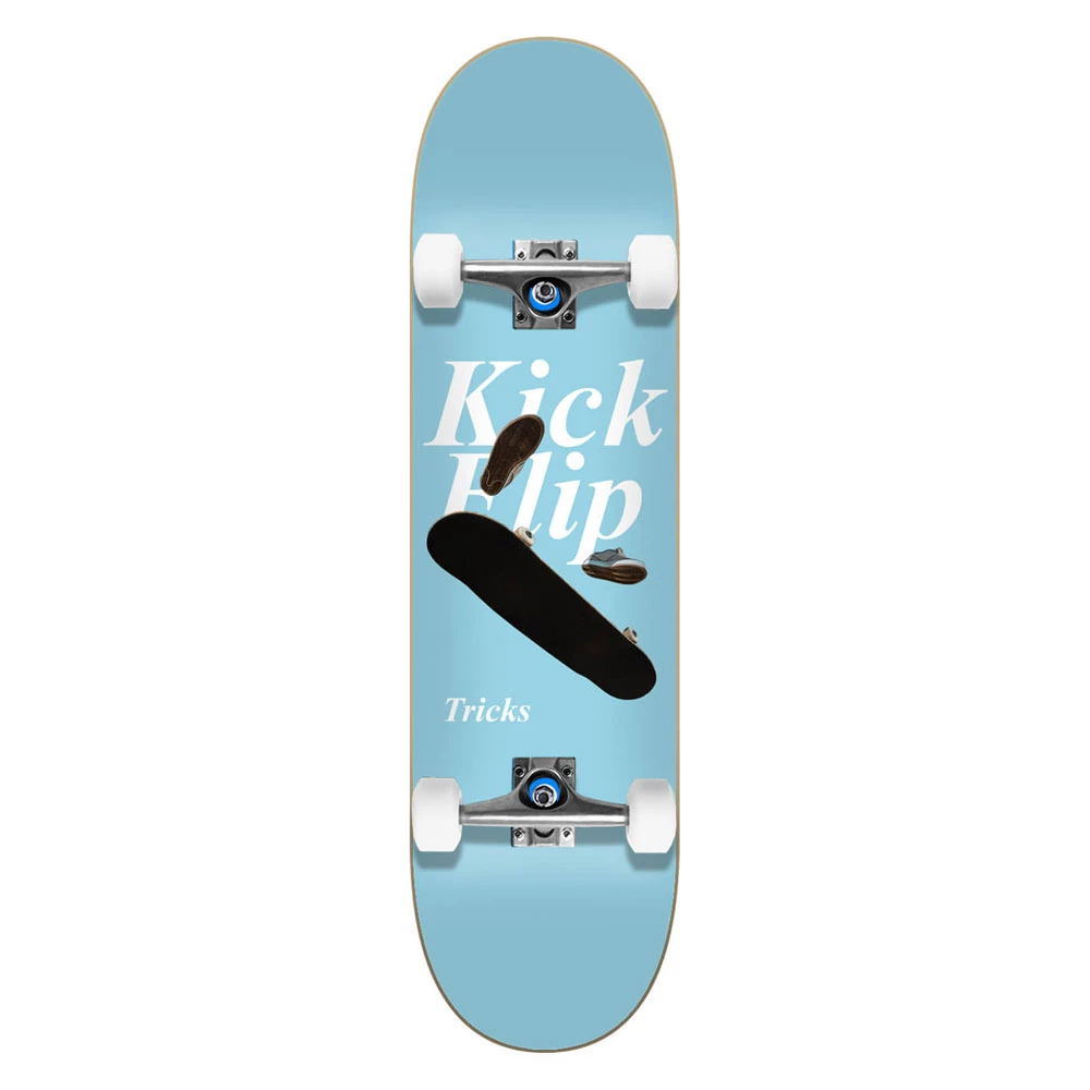 Skateboard Completo Tricks Kickflip 7.375'' 1 Skateboard Completo Tricks Kickflip 7.375''