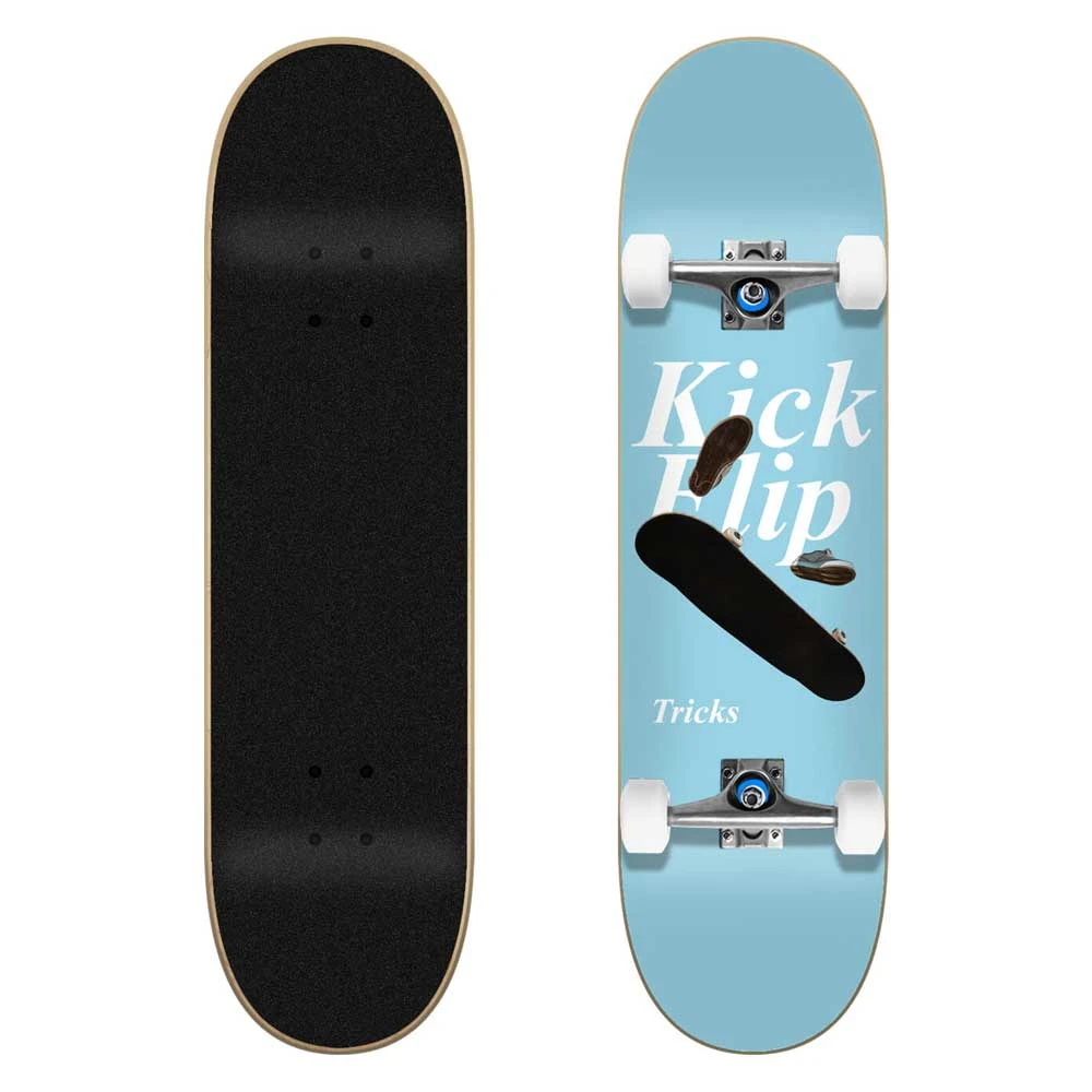 Skateboard Completo Tricks Kickflip 7.375'' 3 Skateboard Completo Tricks Kickflip 7.375'' - immagine 3