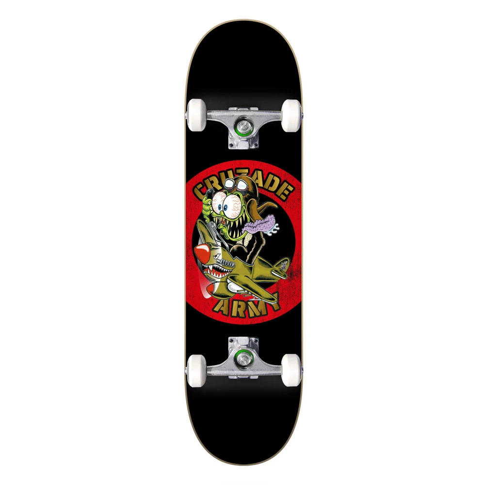 Skateboard Completo Cruzade Army Aircraft 8.125'' 1 Skateboard Completo Cruzade Army Aircraft 8.125''