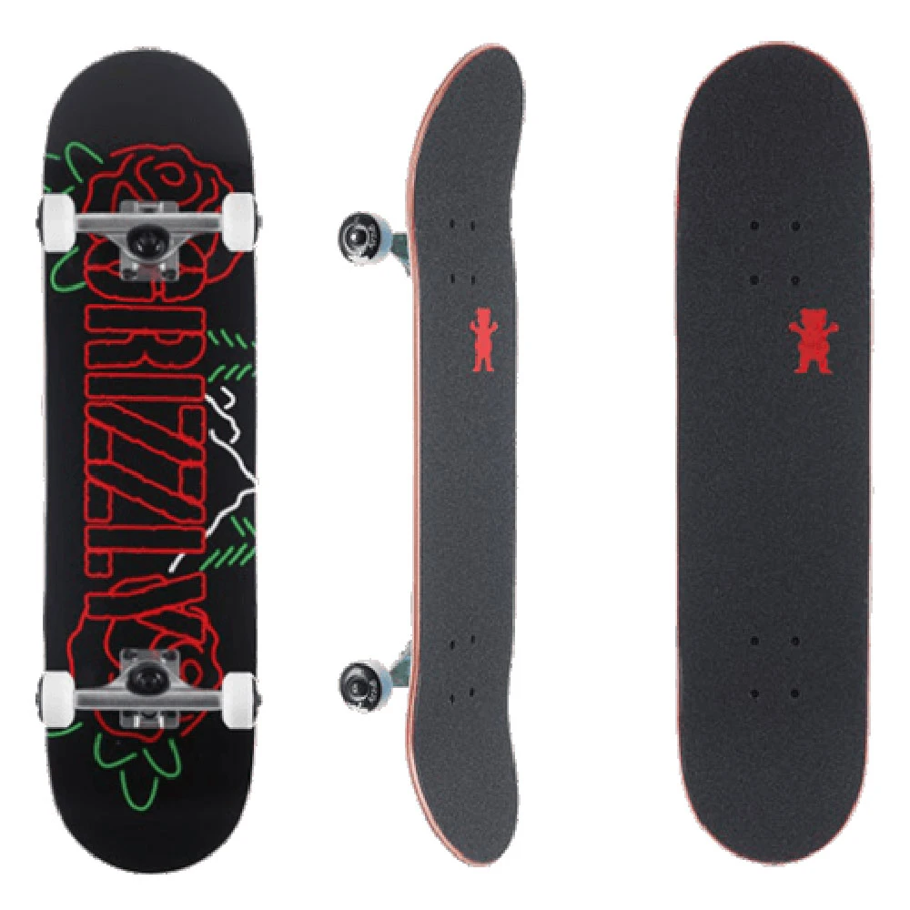 Skateboard Completo Pro Grizzly Rosebud 8.0'' 4 Skateboard Completo Pro Grizzly Rosebud 8.0'' - immagine 4