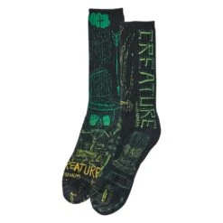 Calze Creature Magic Handz Socks Green Black