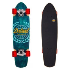 Cruiser Completo D Street Skateboards Atlas Blue 28''
