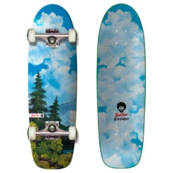 Skateboard Cruiser Element X Bob Ross Happy Clouds 29.85''