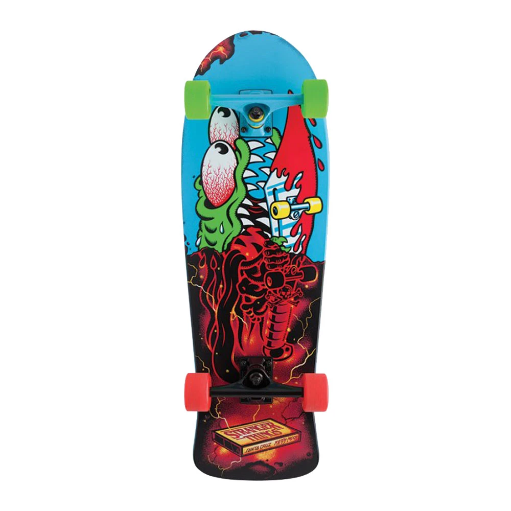 Cruiser Skateboard Santa Cruz Stranger Things Meek Slasher 31.1'' 2 Cruiser Skateboard Santa Cruz Stranger Things Meek Slasher 31.1'' - immagine 2