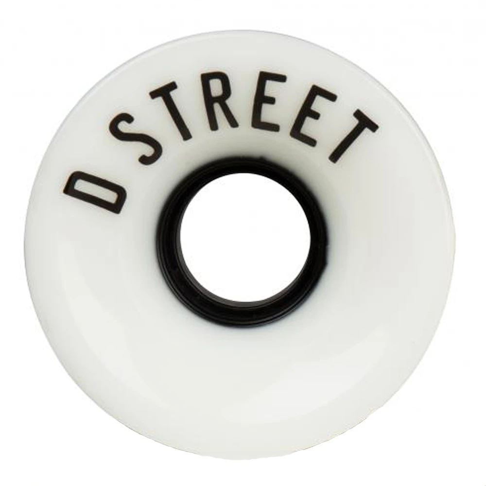 Ruote Da Cruiser D Street Wheels 59 Cent White 59MM 1 Ruote Da Cruiser D Street Wheels 59 Cent White 59MM