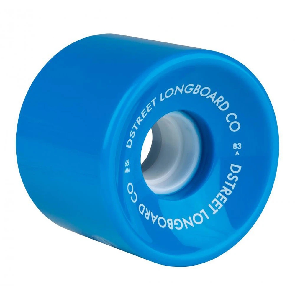 Ruote Da Cruiser D Street Wheels Ocean Blue 65MM 2 Ruote Da Cruiser D Street Wheels Ocean Blue 65MM - immagine 2