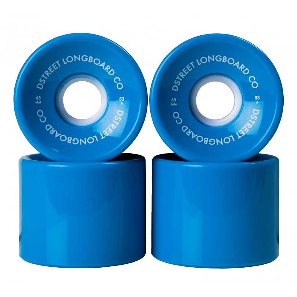 Ruote Da Cruiser D Street Wheels Ocean Blue 65MM 3 Ruote Da Cruiser D Street Wheels Ocean Blue 65MM - immagine 3