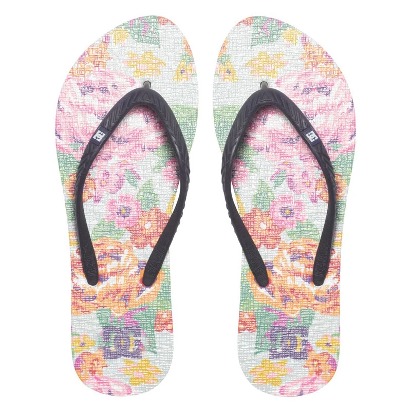 Infradito DC Shoes Sandals Wo's Spray Graffik Multi 1 Infradito DC Shoes Sandals Wo's Spray Graffik Multi