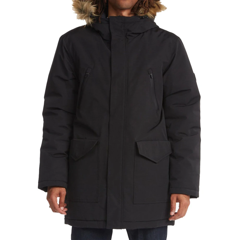 Giacca DC Shoes Bamberg Parka Jacket Black 3 Giacca DC Shoes Bamberg Parka Jacket Black - immagine 3