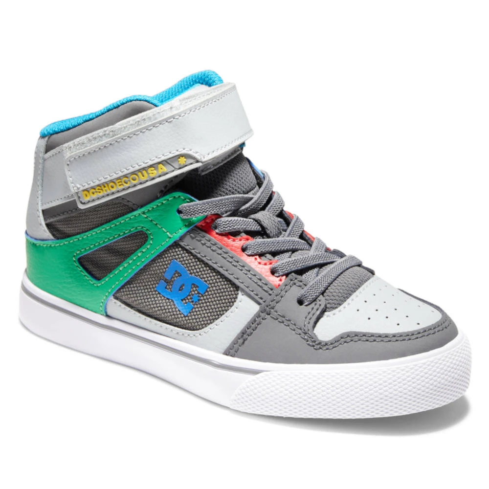 Scarpe DC Shoes Boy Pure High-Top EV Grey Green 2 Scarpe DC Shoes Boy Pure High-Top EV Grey Green - immagine 2