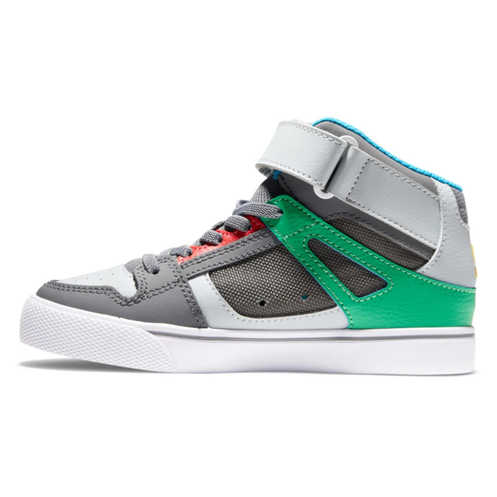 Scarpe DC Shoes Boy Pure High-Top EV Grey Green 3 Scarpe DC Shoes Boy Pure High-Top EV Grey Green - immagine 3
