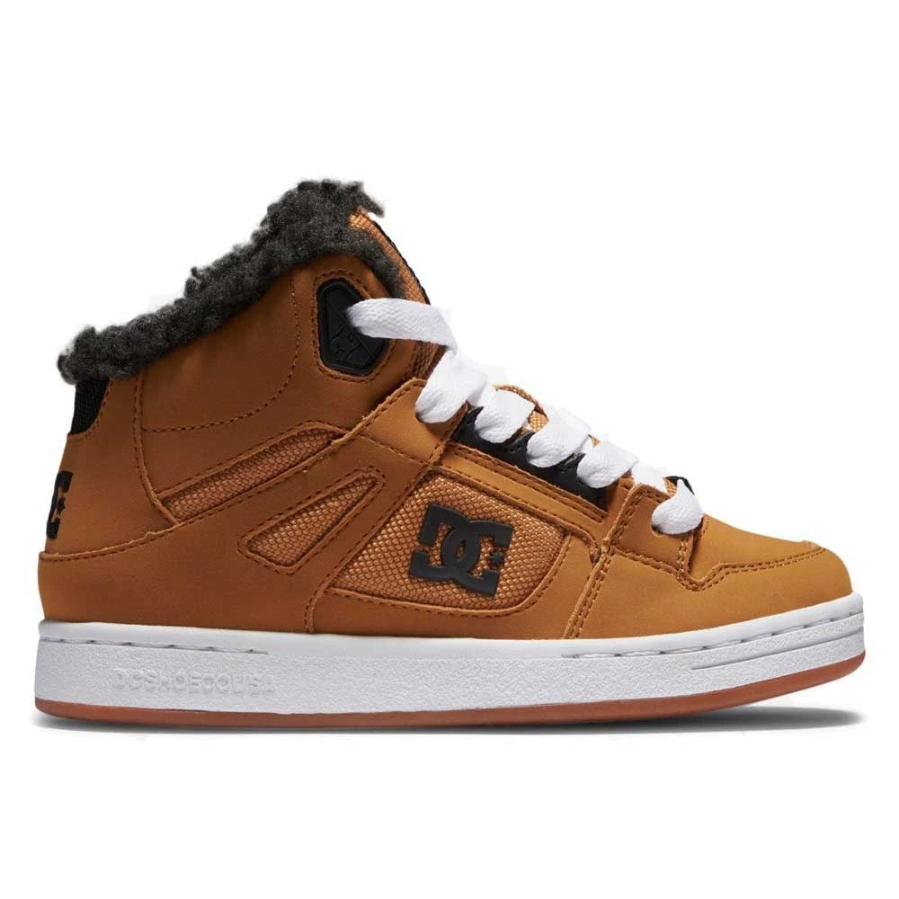 Scarpe DC Shoes Boy's Pure High-Top WNT Brown Wheat 1 Scarpe DC Shoes Boy's Pure High-Top WNT Brown Wheat