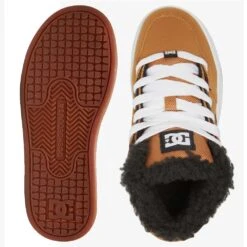 Scarpe DC Shoes Boy's Pure High-Top WNT Brown Wheat 7 Scarpe DC Shoes Boy's Pure High-Top WNT Brown Wheat -Negozio Di Pattini dc shoes boys pure high top wnt brown wheat 4