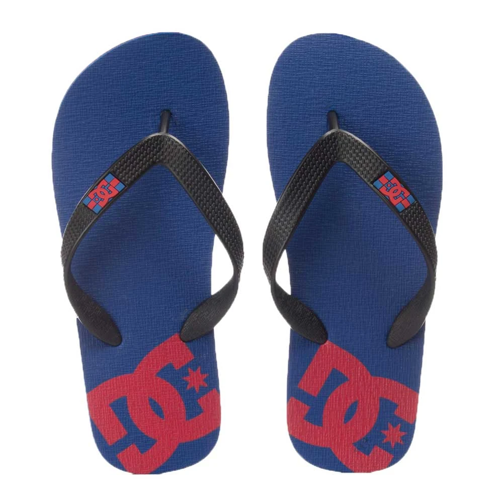 Infradito DC Shoes Boy's Sandals Spray Blue Black Red 1 Infradito DC Shoes Boy's Sandals Spray Blue Black Red
