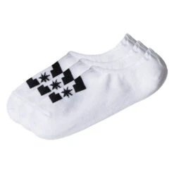 Calze DC Shoes Liner 3 Pack Snow White