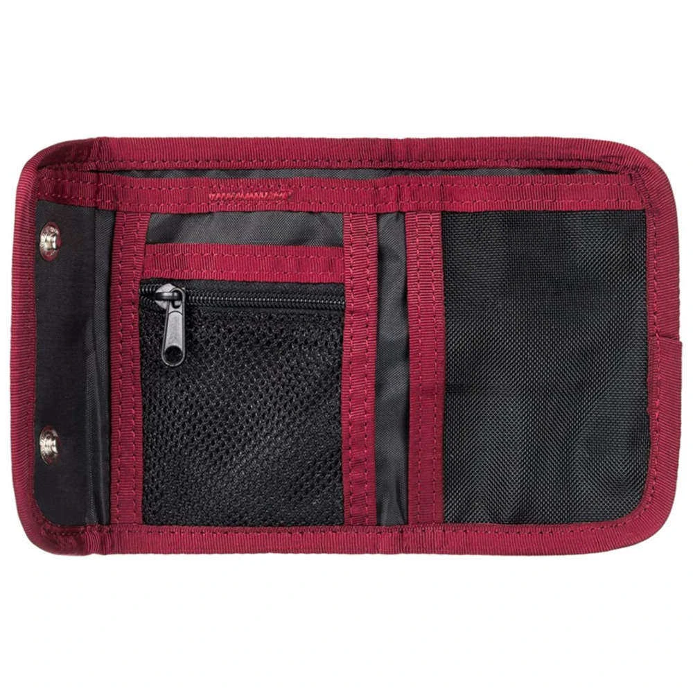 Portafoglio DC Shoes Runt Snap Wallet Black Red 3 Portafoglio DC Shoes Runt Snap Wallet Black Red - immagine 3
