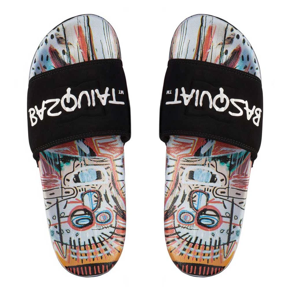 Ciabatte DC Shoes Sandals Basquiat DC Slide Black Multi 1 Ciabatte DC Shoes Sandals Basquiat DC Slide Black Multi