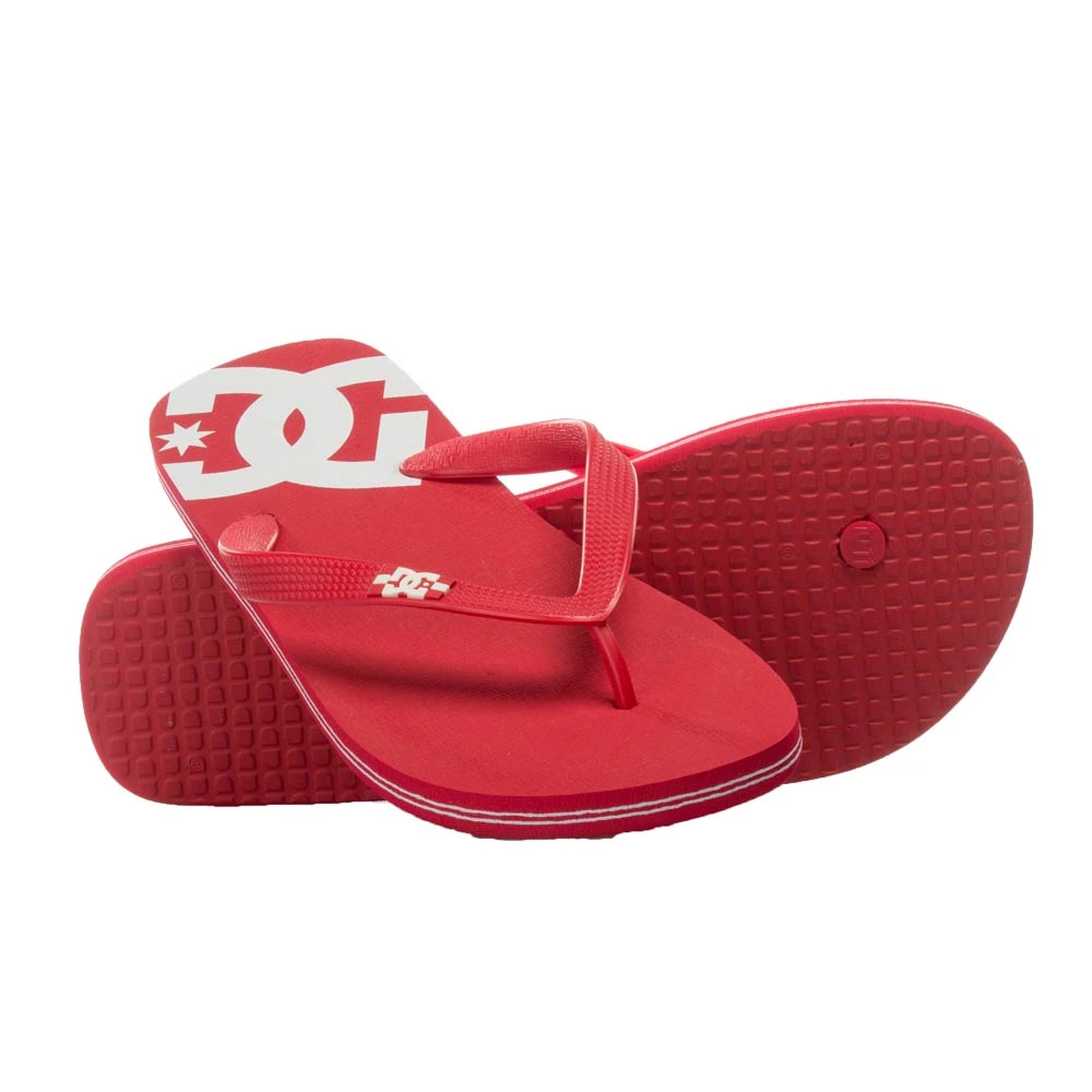 Infradito DC Shoes Sandals Spray Red White 3 Infradito DC Shoes Sandals Spray Red White - immagine 3