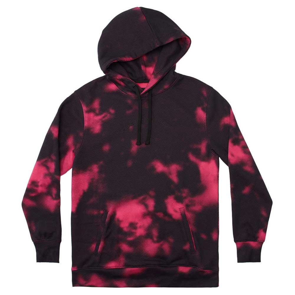 Felpa DC Shoes Wo's Cloudy Hoodie Black Fuchsia Halftone Smoke