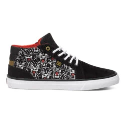 Scarpe DC Shoes Wo's Council Mid Black Print