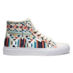 Scarpe DC Shoes Wo's Manual HI TXSE Off White