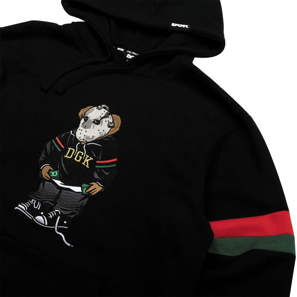 Felpa DGK Skateboards Rival Hoodie Black 3 Felpa DGK Skateboards Rival Hoodie Black - immagine 3