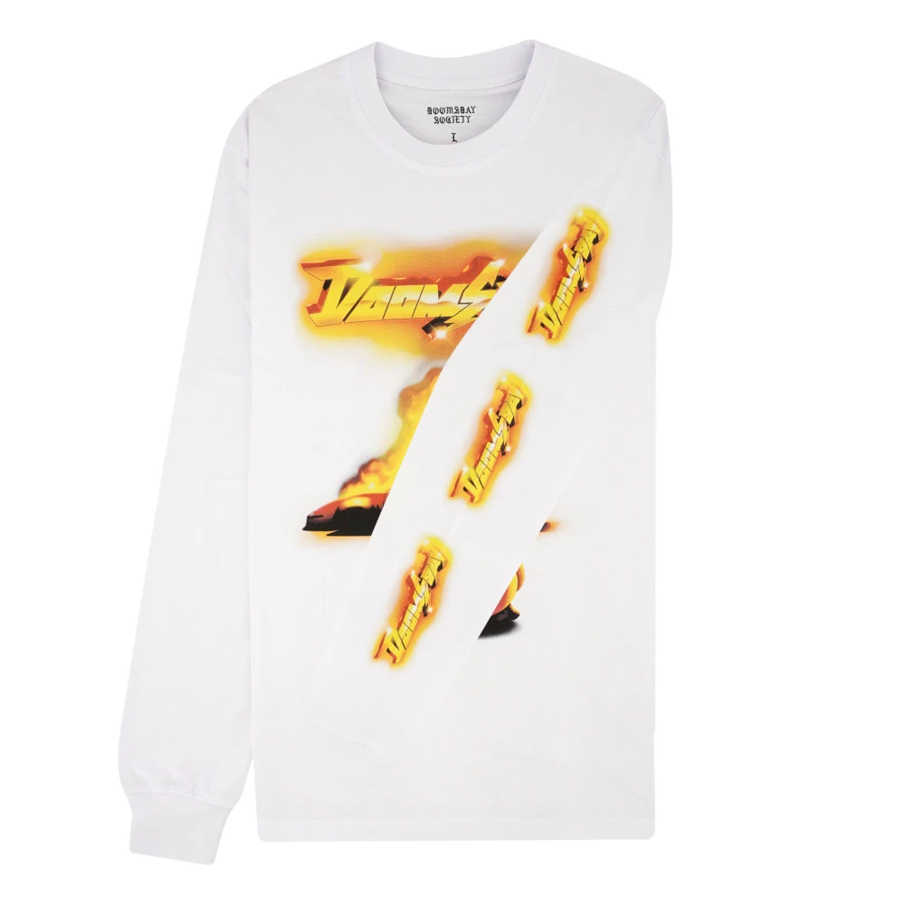 T-shirt Doomsday Longsleeve Fuel White 2 T-shirt Doomsday Longsleeve Fuel White - immagine 2