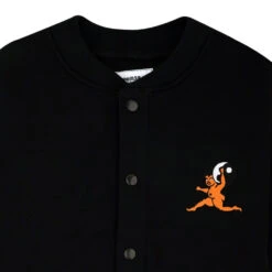 Giacca Doomsday Taoboy Varsity Embroidered Crewneck Black -Negozio Di Pattini doomsday taoboy varsity embroidered crewneck black 2