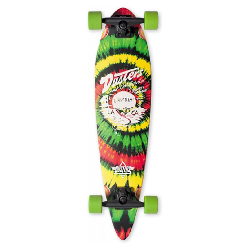 Longboard Completo Dusters California Cruisin Rasta 34'' 2 Longboard Completo Dusters California Cruisin Rasta 34'' - immagine 2