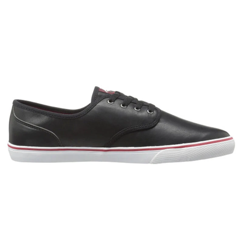 Scarpe Emerica Wino Cruiser Black White & Burgunty 3 Scarpe Emerica Wino Cruiser Black White & Burgunty - immagine 3